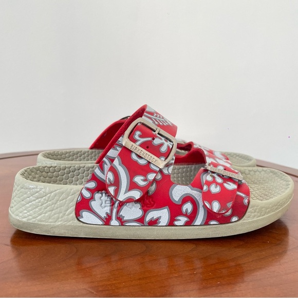 Birkenstock Birki’s Women’s Floral Arizona Strap Sandals | EU 35 - Picture 7 of 10
